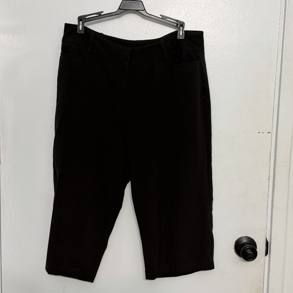 Apostraphe Petitie Y2K Minimalist Capri Corpcore Business Casual Retro 12P Pants